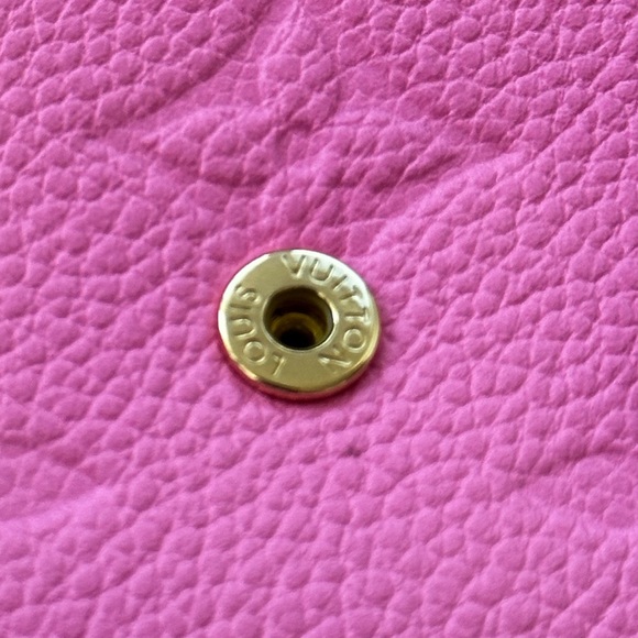 ❌SOLD❌💖NEW Louis Vuitton Empreinte Rosalie Lollipop Pink Wallet/Coin Purse💖 - Picture 10 of 11